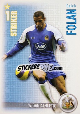 Sticker Caleb Folan - Shoot Out Premier League 2006-2007 - Magicboxint