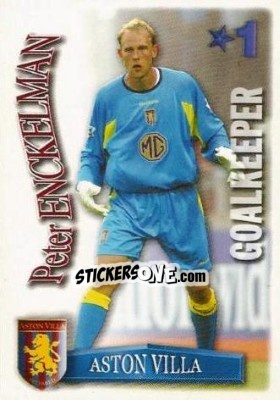 Sticker Peter Enckelman - Shoot Out Premier League 2003-2004 - Magicboxint