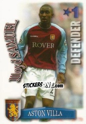 Sticker Jlloyd Samuel - Shoot Out Premier League 2003-2004 - Magicboxint