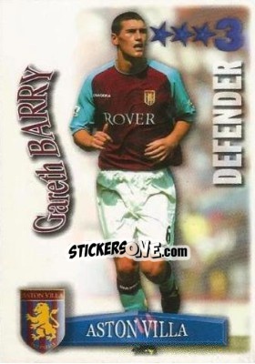 Sticker Gareth Barry - Shoot Out Premier League 2003-2004 - Magicboxint