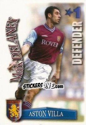 Sticker Mark Delaney - Shoot Out Premier League 2003-2004 n. 25 - Magicboxint