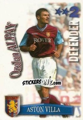 Sticker Alpay Ozalan - Shoot Out Premier League 2003-2004 n. 26 - Magicboxint
