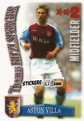 Sticker Thomas Hitzlsperger - Shoot Out Premier League 2003-2004 - Magicboxint