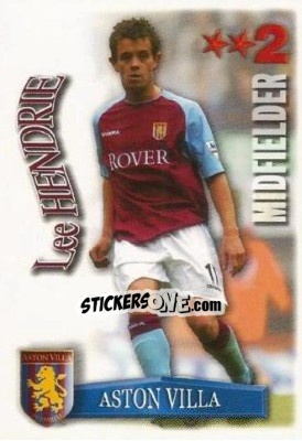 Sticker Lee Hendrie - Shoot Out Premier League 2003-2004 - Magicboxint