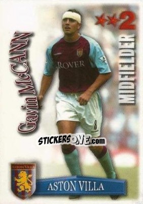 Sticker Gavin McCann - Shoot Out Premier League 2003-2004 - Magicboxint