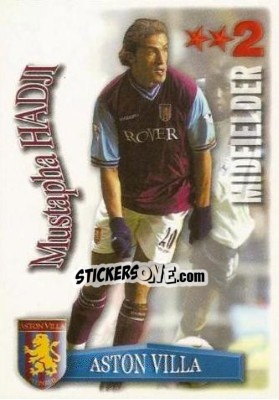 Sticker Mustapha Hadji - Shoot Out Premier League 2003-2004 - Magicboxint