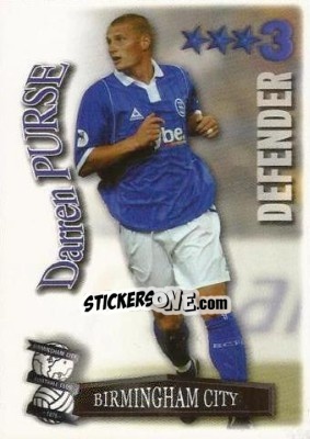 Sticker Darren Purse - Shoot Out Premier League 2003-2004 n. 40 - Magicboxint