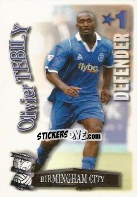 Sticker Olivier Tebily - Shoot Out Premier League 2003-2004 - Magicboxint