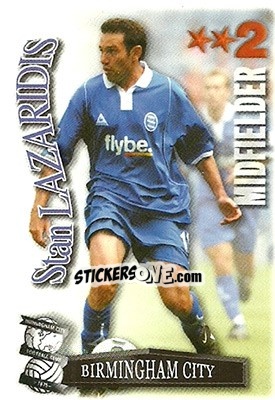 Sticker Stan Lazaridis - Shoot Out Premier League 2003-2004 - Magicboxint