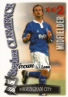Sticker Stephen Clemence - Shoot Out Premier League 2003-2004 n. 48 - Magicboxint