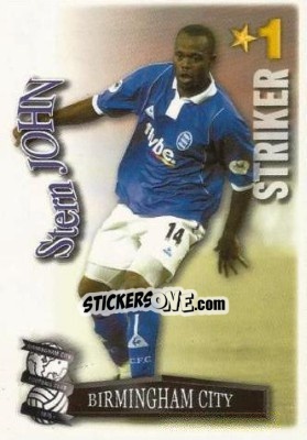 Sticker Stern John - Shoot Out Premier League 2003-2004 n. 52 - Magicboxint