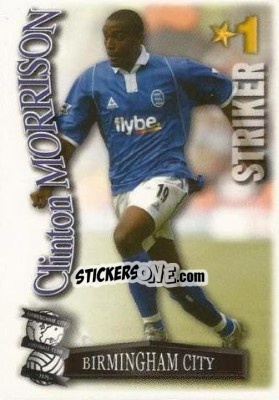 Sticker Clinton Morrison - Shoot Out Premier League 2003-2004 - Magicboxint