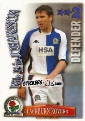 Sticker Nils-Eric Johansson - Shoot Out Premier League 2003-2004 n. 57 - Magicboxint