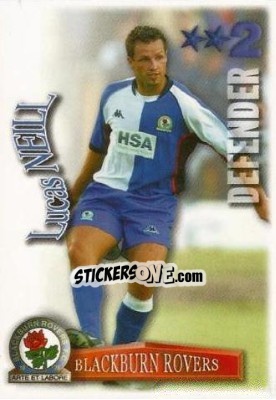 Sticker Lucas Neill - Shoot Out Premier League 2003-2004 n. 59 - Magicboxint