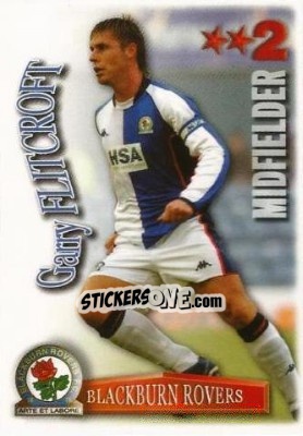 Sticker Gary Flitcroft - Shoot Out Premier League 2003-2004 - Magicboxint