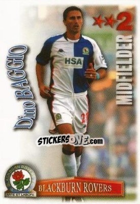 Sticker Dino Baggio - Shoot Out Premier League 2003-2004 - Magicboxint