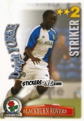 Sticker Dwight Yorke - Shoot Out Premier League 2003-2004 n. 70 - Magicboxint