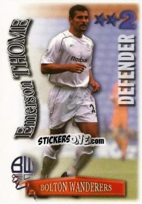 Sticker Emerson Thome - Shoot Out Premier League 2003-2004 n. 78 - Magicboxint
