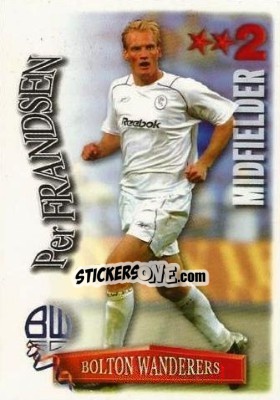 Sticker Per Frandsen - Shoot Out Premier League 2003-2004 - Magicboxint