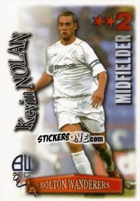 Sticker Kevin Nolan - Shoot Out Premier League 2003-2004 - Magicboxint