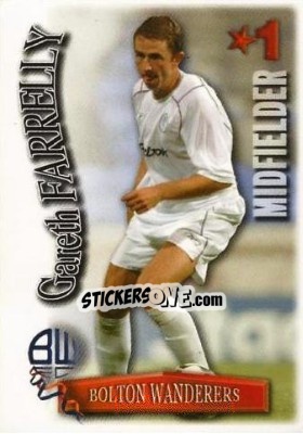 Sticker Gareth Farrelly - Shoot Out Premier League 2003-2004 - Magicboxint