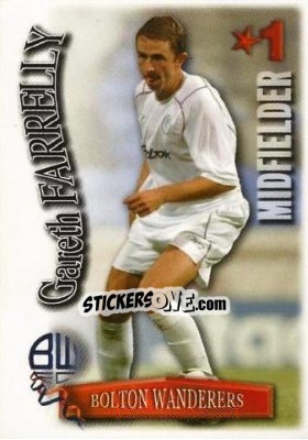Sticker Gareth Farrelly - Shoot Out Premier League 2003-2004 n. 85 - Magicboxint