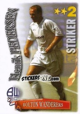 Sticker Henrik Pedersen - Shoot Out Premier League 2003-2004 - Magicboxint