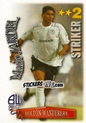Sticker Mario Jardel - Shoot Out Premier League 2003-2004 - Magicboxint