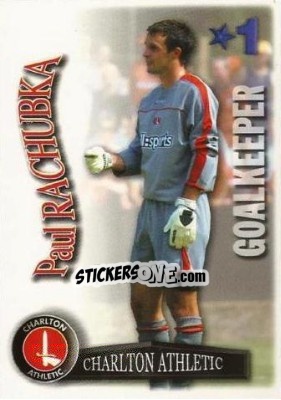 Sticker Paul Rachubka - Shoot Out Premier League 2003-2004 - Magicboxint
