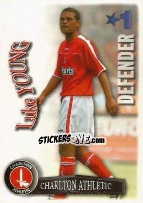 Sticker Luke Young - Shoot Out Premier League 2003-2004 - Magicboxint
