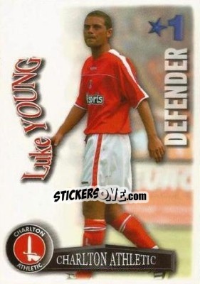 Sticker Luke Young - Shoot Out Premier League 2003-2004 n. 96 - Magicboxint