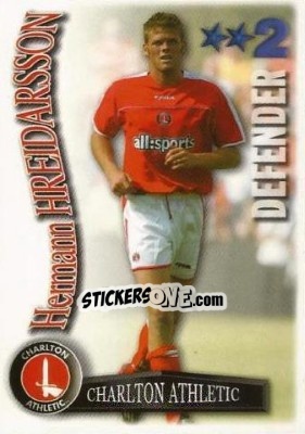 Sticker Hermann Hreidarsson - Shoot Out Premier League 2003-2004 - Magicboxint