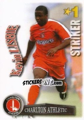 Sticker Kevin Lisbie - Shoot Out Premier League 2003-2004 - Magicboxint