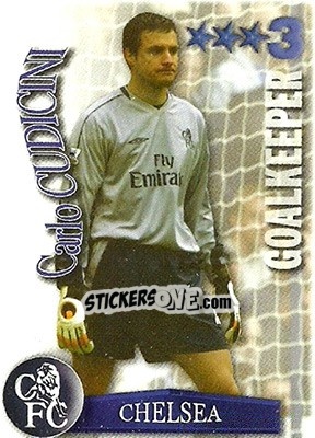 Sticker Carlo Cudicini - Shoot Out Premier League 2003-2004 - Magicboxint