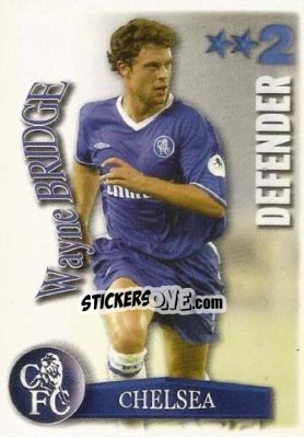 Sticker Wayne Bridge - Shoot Out Premier League 2003-2004 - Magicboxint