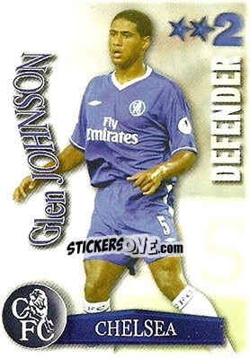 Sticker Glen Johnson - Shoot Out Premier League 2003-2004 n. 114 - Magicboxint