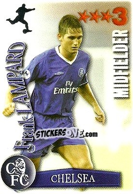 Sticker Frank Lampard - Shoot Out Premier League 2003-2004 n. 117 - Magicboxint
