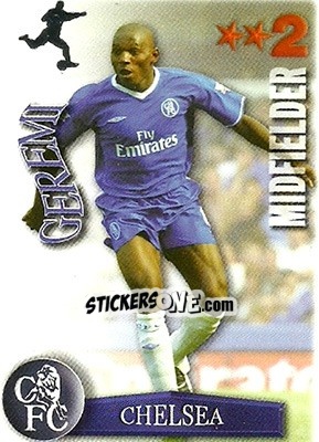 Figurina Geremi - Shoot Out Premier League 2003-2004 - Magicboxint