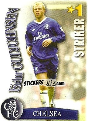 Sticker Eidur Gudjohnsen - Shoot Out Premier League 2003-2004 - Magicboxint