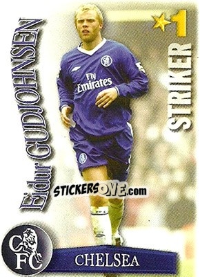 Sticker Eidur Gudjohnsen - Shoot Out Premier League 2003-2004 n. 124 - Magicboxint