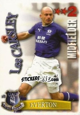 Sticker Lee Carsley - Shoot Out Premier League 2003-2004 n. 135 - Magicboxint