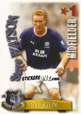 Sticker Steve Watson - Shoot Out Premier League 2003-2004 - Magicboxint