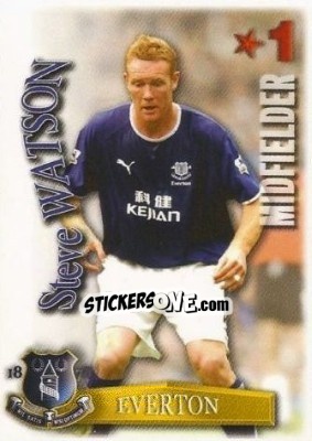 Sticker Steve Watson - Shoot Out Premier League 2003-2004 n. 136 - Magicboxint