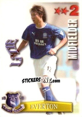 Sticker Li Tie - Shoot Out Premier League 2003-2004 - Magicboxint