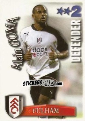 Sticker Alain Goma - Shoot Out Premier League 2003-2004 - Magicboxint