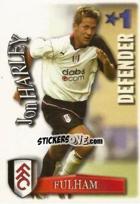 Sticker Jon Harley - Shoot Out Premier League 2003-2004 - Magicboxint