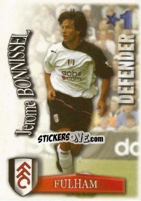 Sticker Jerome Bonnissel - Shoot Out Premier League 2003-2004 - Magicboxint