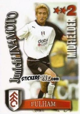 Sticker Junichi Inamoto - Shoot Out Premier League 2003-2004 n. 153 - Magicboxint