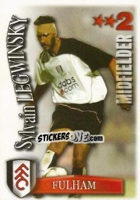 Sticker Sylvain Legwinski - Shoot Out Premier League 2003-2004 n. 155 - Magicboxint