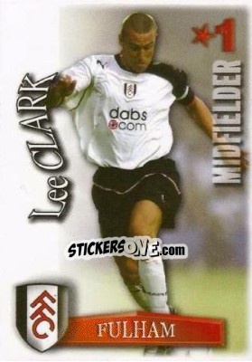 Sticker Lee Clark - Shoot Out Premier League 2003-2004 - Magicboxint